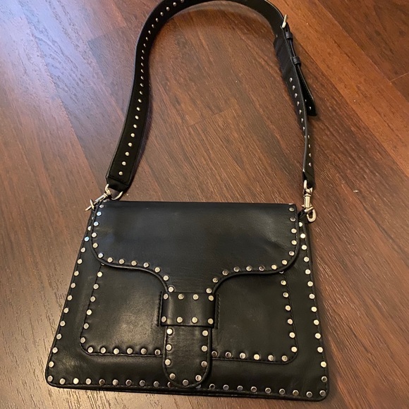 Rebecca Minkoff Handbags - Rebecca minkoff black leather bag